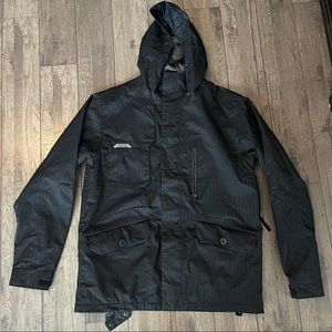 Men’s large Burton Dryride snow jacket in black